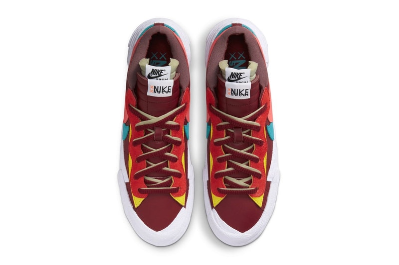 KAWS x sacai x Nike Blazer Low 三方聯名鞋款投籤發售情報公開