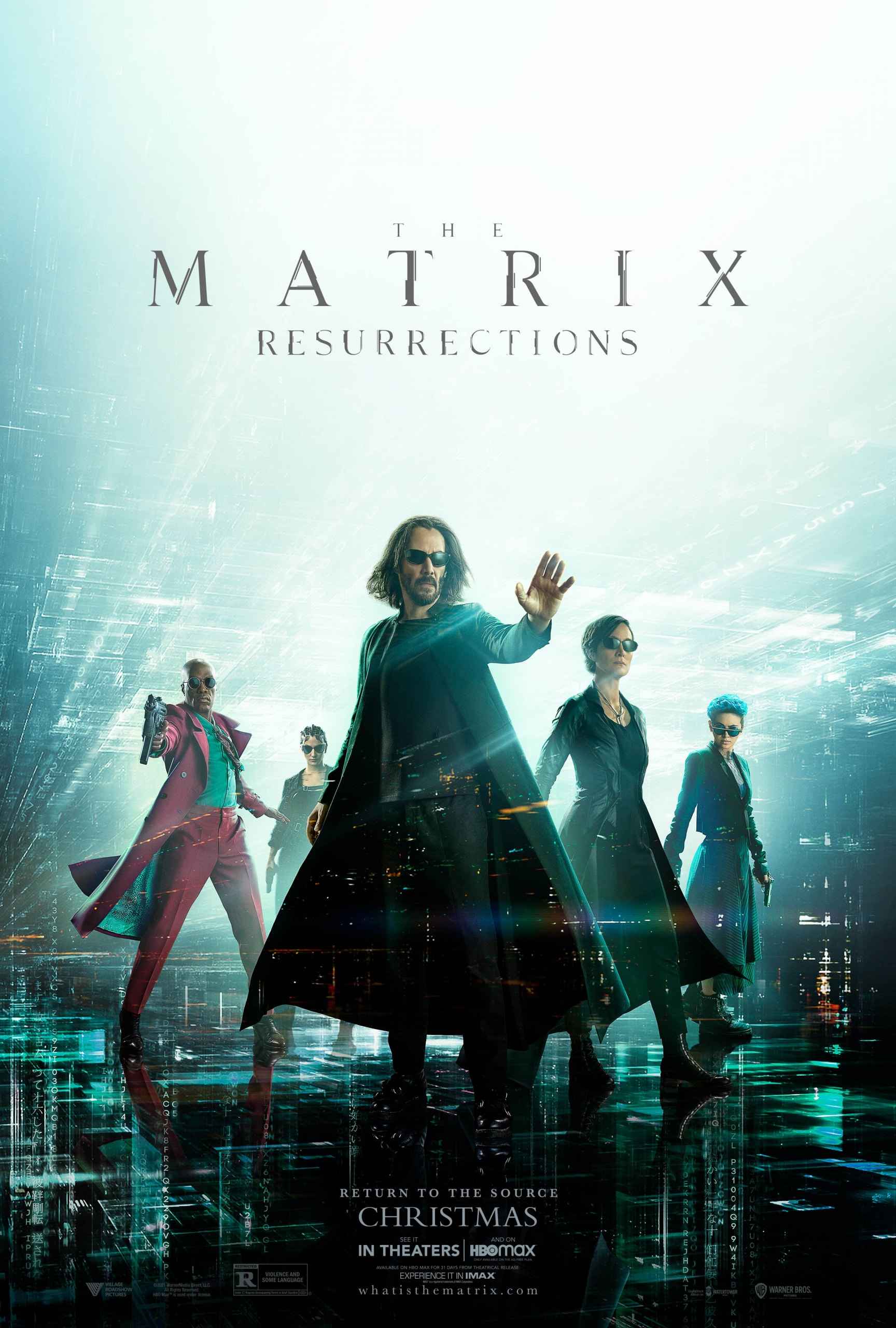 Keanu Reeves 主演科幻大作《駭客任務 The Matrix：Resurrections》釋出最新電影海報