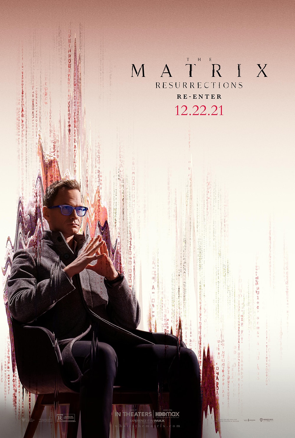 Keanu Reeves 主演科幻大作《駭客任務 The Matrix：Resurrections》釋出電影角色海報