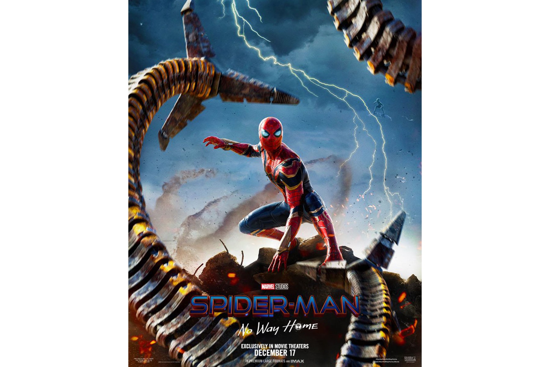 Marvel 英雄大作《蜘蛛人 Spider-Man: No Way Home》官方視覺海報正式曝光