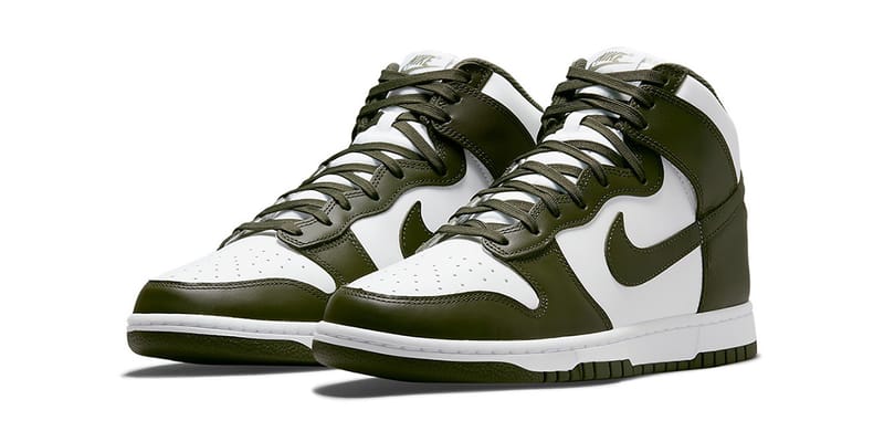 Nike Dunk High 人氣配色「Cargo Khaki」正 