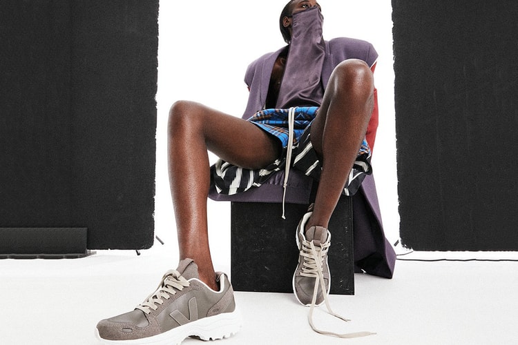 Rick Owens x Veja 最新永續材質運動鞋聯名系列正式登場