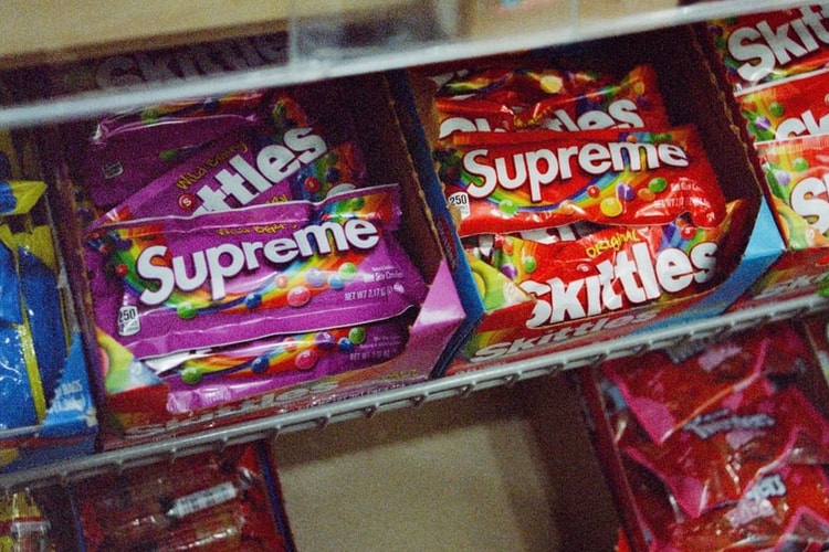 Supreme x Skittles® 最新聯名系列正式登場