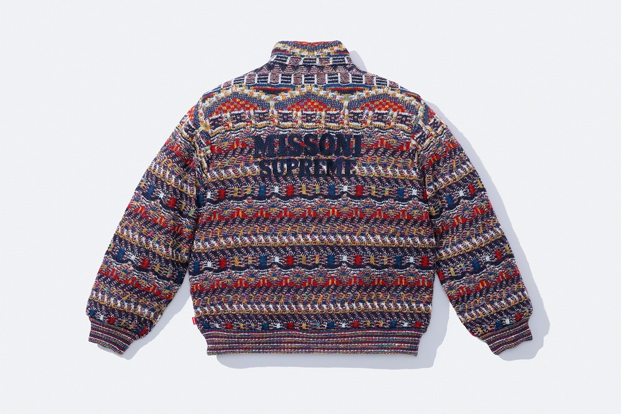 Supreme x Missoni 2021 秋季聯乘系列正式發佈