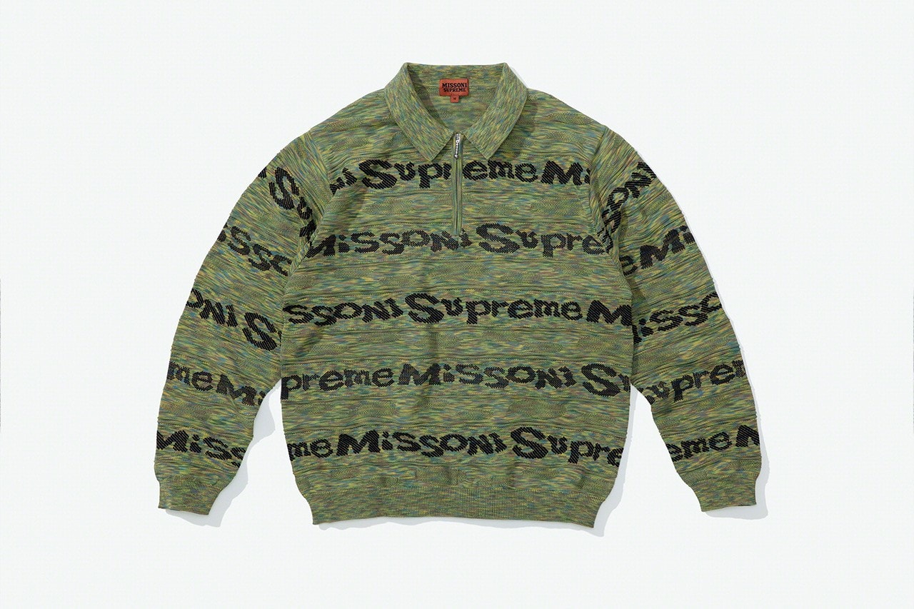 Supreme x Missoni 2021 autumn joint series officially released
