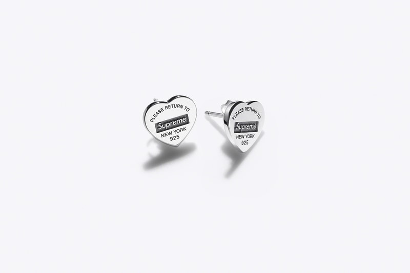 Supreme x Tiffany & Co. 全新 2021 秋季聯乘系列正式登場
