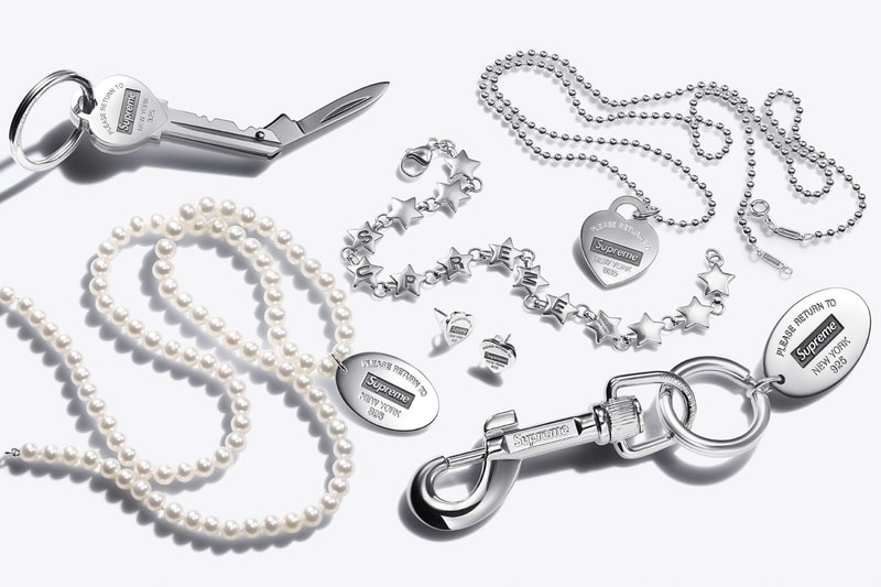 Supreme x Tiffany & Co. 全新 2021 秋季聯乘系列正式登場