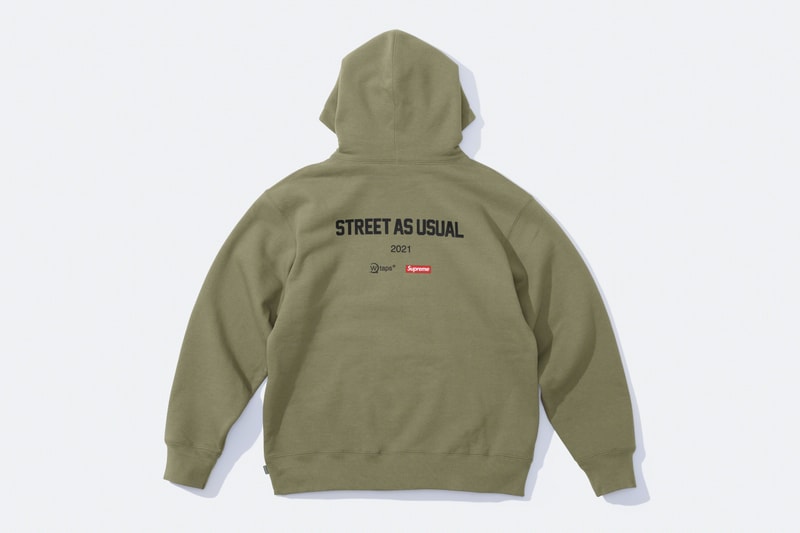 Supreme x WTAPS 2021 秋季聯乘系列正式登場