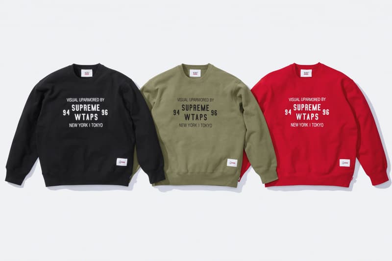 Supreme x WTAPS 2021 秋季聯乘系列正式登場