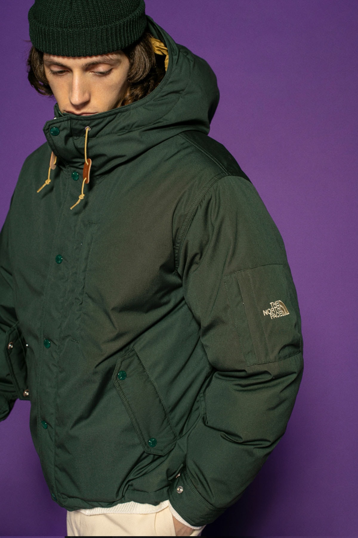 monkey time 攜手 THE NORTH FACE PURPLE LABEL 打造聯乘 65/35 Mountain Short Down Parka