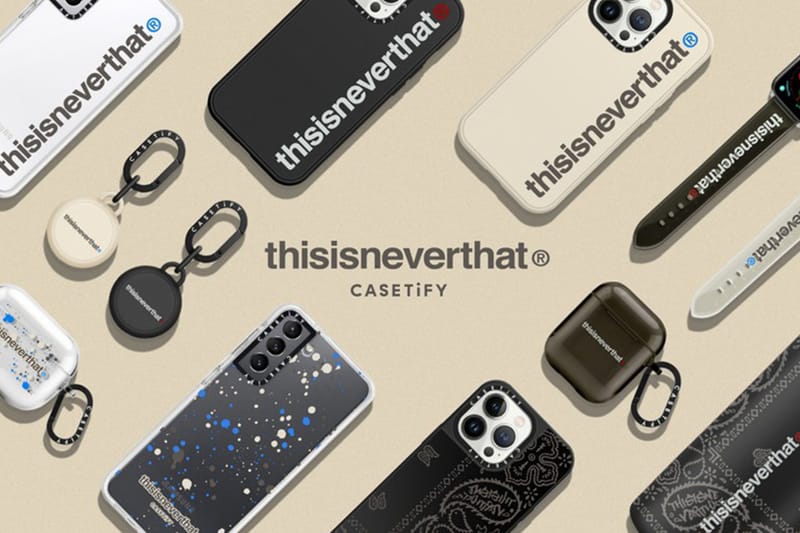 CASETiFY x thisisneverthat 最新聯乘配件系列正式登場