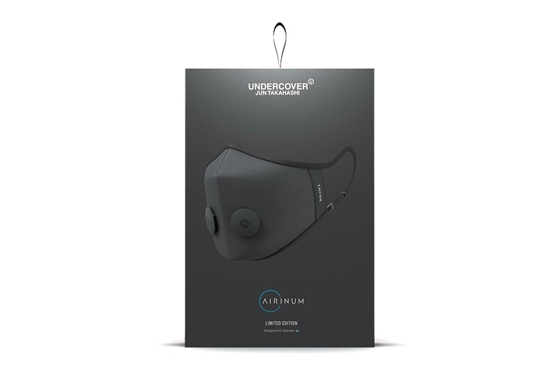 AIRINUM 攜手 UNDERCOVER 打造 Urban Air Mask 2.0 聯乘口罩
