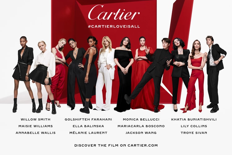 12 位巨星演繹史詩歌舞劇般的 Cartier 形象影片 LOVE IS ALL