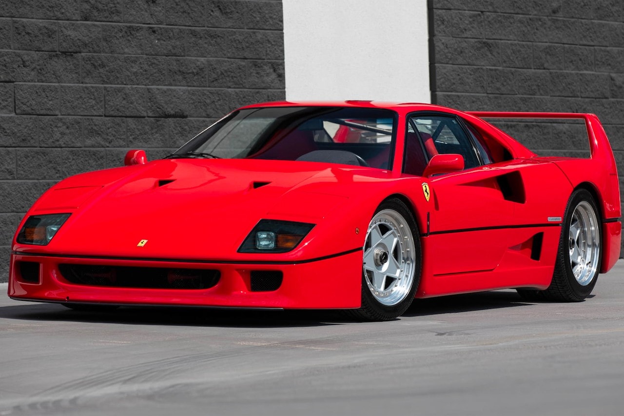 稀有量產末年 Ferrari F40 即將展開拍賣