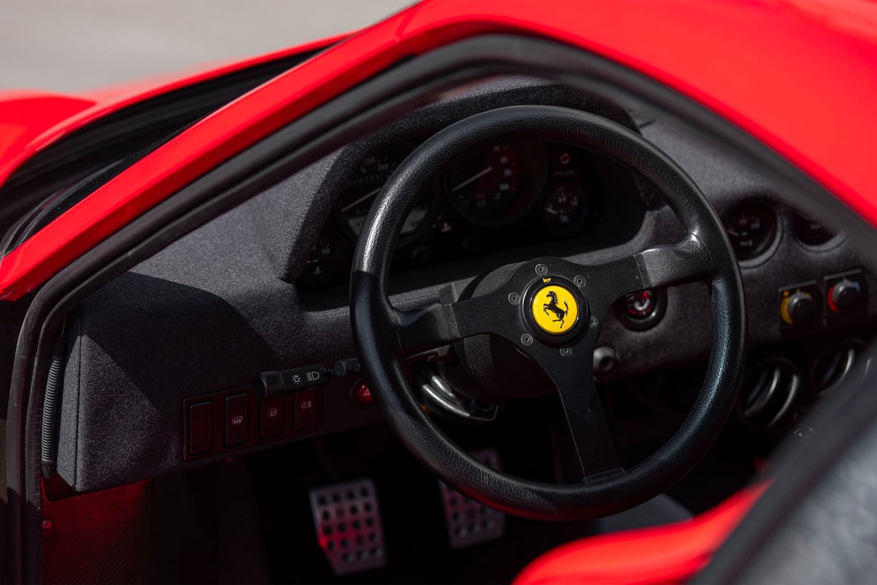 稀有量產末年 Ferrari F40 即將展開拍賣