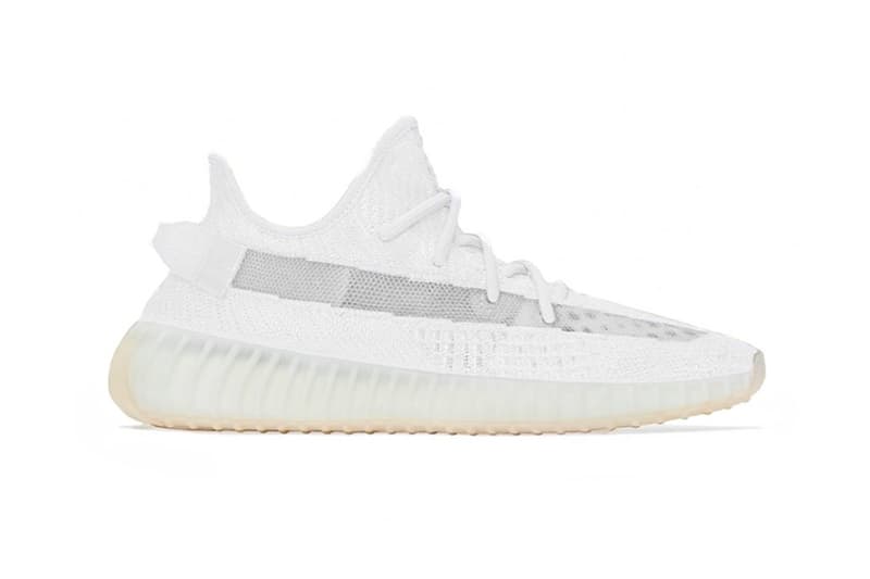 adidas YEEZY BOOST 350 V2 最新配色「Cotton White」率先曝光