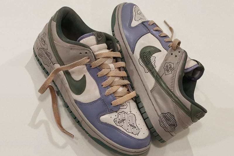 率先近賞 Andrew Chiou x Daniel Arsham 定製 Nike Dunk Low「Quartz Crystal」