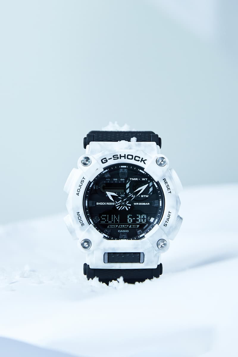 G-SHOCK 推出全新 Grunge Snow Camouflage 系列