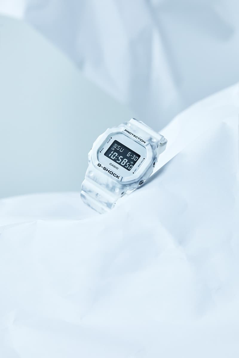 G-SHOCK 推出全新 Grunge Snow Camouflage 系列