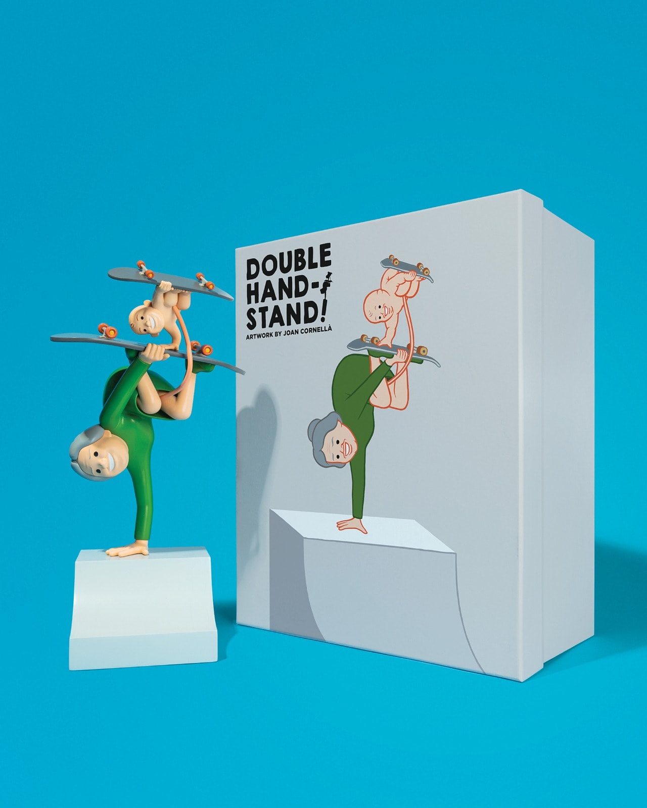 Joan Cornellà 即將推出《Double Handstand》搪膠公仔