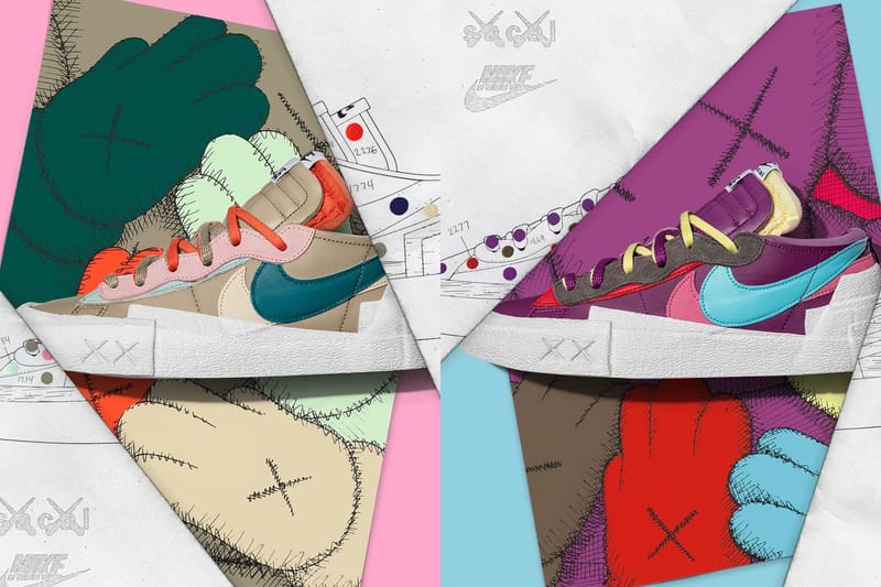 KAWS x sacai x Nike Blazer Low 三方聯乘鞋款第二回正式發售情報公開