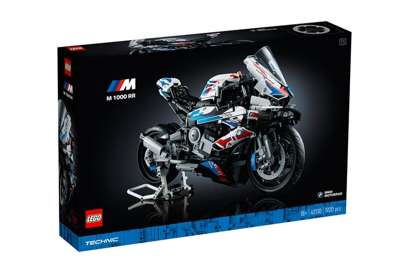 LEGO Technic 實體化 BMW Motorrad M 1000 RR 積木模型