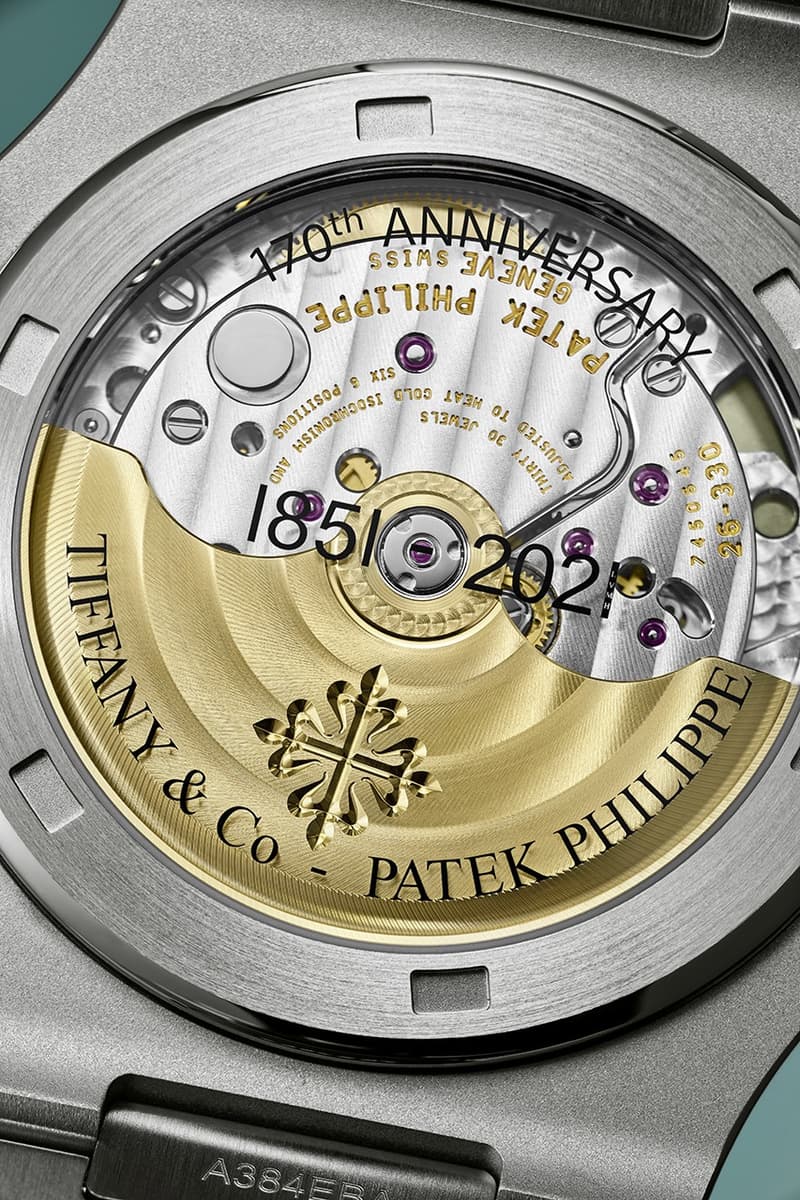 Patek Philippe 攜手 Tiffany & Co 推出限量百枚 Nautilus Ref. 5711 錶款