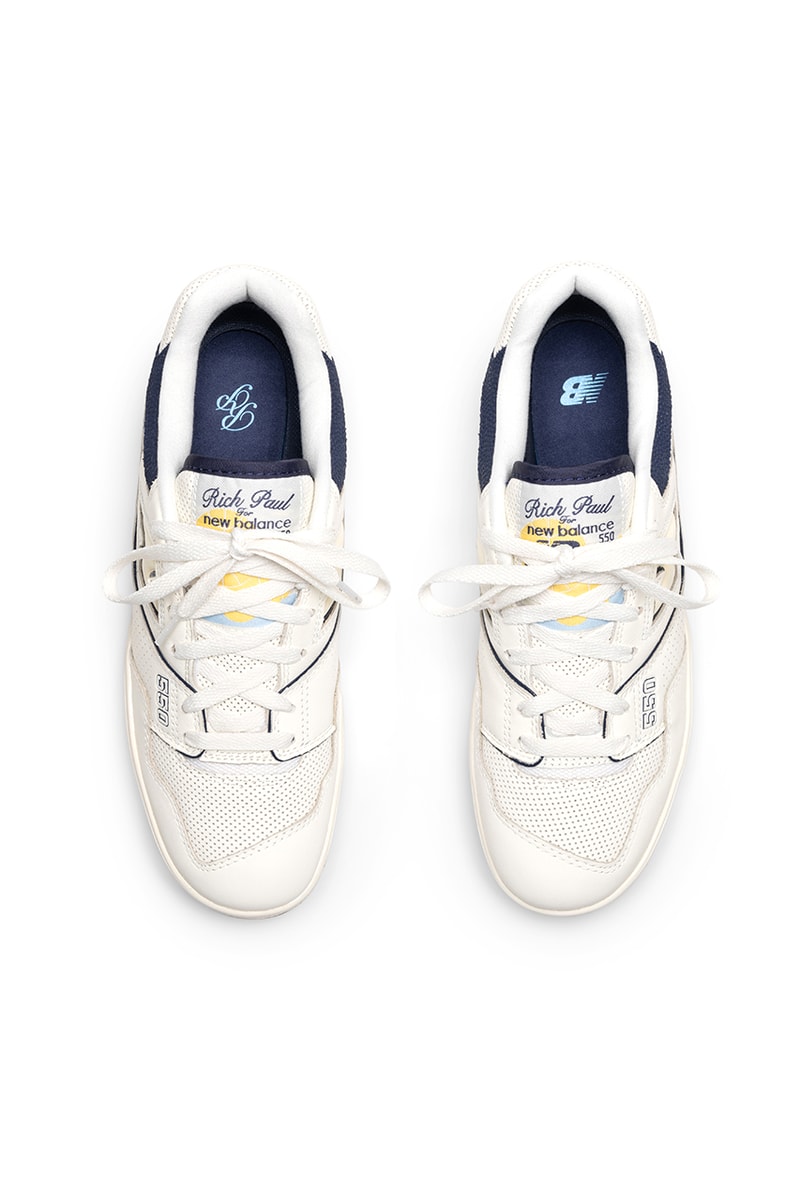 Rich Paul x New Balance 550 聯乘系列港台發售情報公開