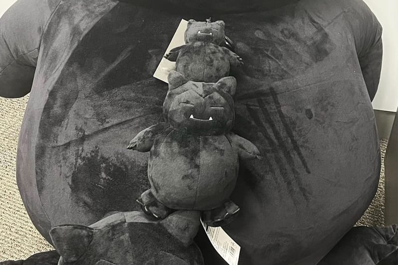 藤原浩曝光最新 THUNDERBOLT PROJECT BY FRGMT & Pokémon「卡比獸」玩偶