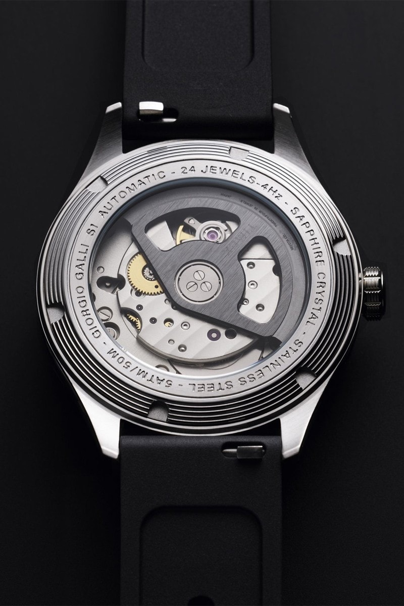 Timex 發表全新 38mm 版本 Giorgio Galli S1 Automatic 錶款