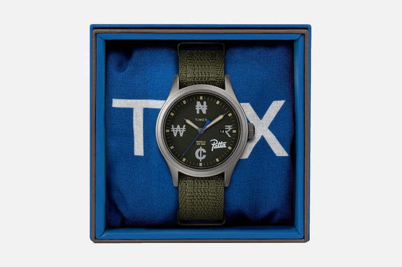 Timex 攜手 Patta 推出全新聯乘錶款「Time is Money」