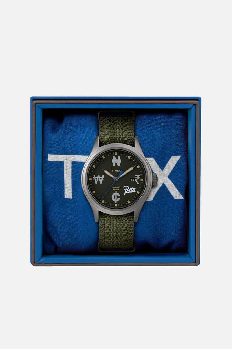 Timex 攜手 Patta 推出全新聯乘錶款「Time is Money」