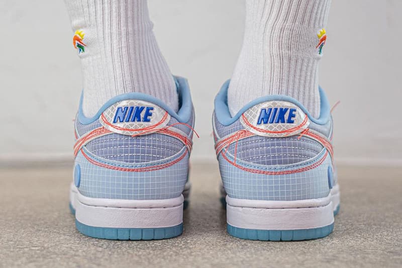 率先近賞 Union x Nike Dunk Low「Union Blue」聯乘鞋款上腳圖輯