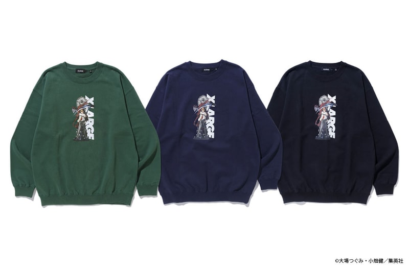 XLARGE x《DEATH NOTE 死亡筆記本》首個聯乘系列正式發佈