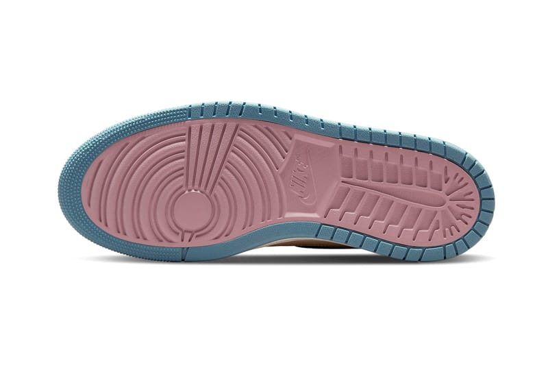NIKE AIR JORDAN 1 CELESTE BLU NOTTE LUCIDE - Il Bello Della Moda