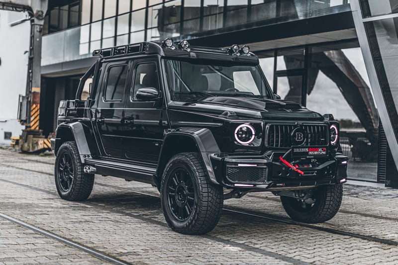 Brabus 發表全新「極黑化」Mercedes-AMG G63 貨卡改裝車型