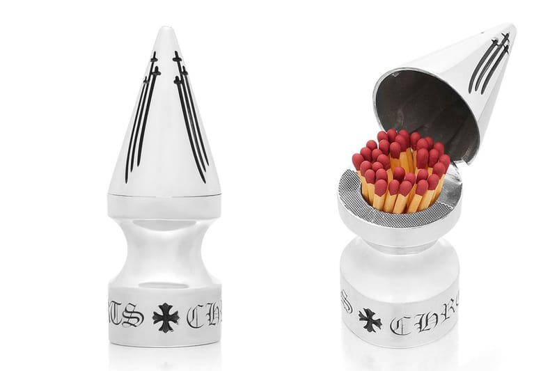 Chrome Hearts 推出要價 $1,650 美元純銀火柴罐