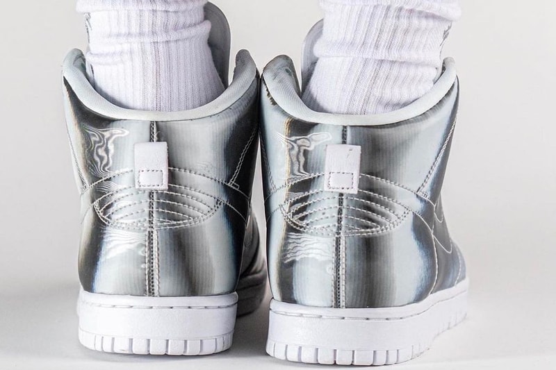 率先預覽 CLOT x Nike Dunk High 金屬配色上腳圖輯