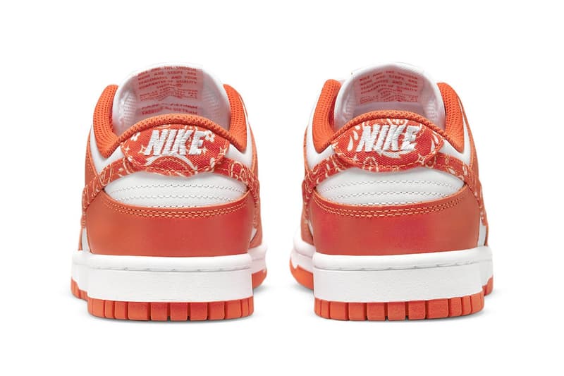 Nike Dunk Low 變形蟲系列「Paisley Pack」公開三款全新配色