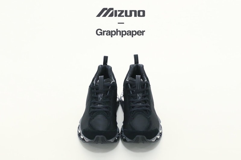率先預覽 Graphpaper x Mizuno Wave Prophecy X 最新聯乘鞋款