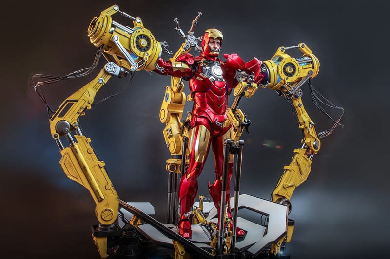 Hot Toys 推出全新 1:4 比例鋼鐵人 Mark IV 人偶與著裝整備台