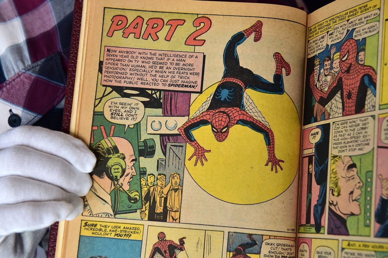 38 年前的《Spider-Man》漫畫單頁成功以三百萬美元拍賣