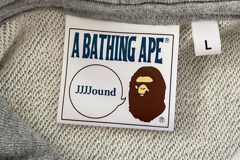 JJJJound 率先曝光 A BATHING APE® 最新聯名服裝項目