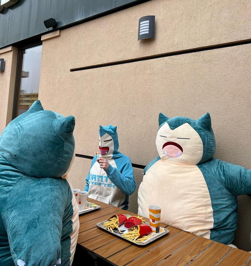 Kanto Starter 推出全新 Pokémon 人氣寶可夢「Snorlax 卡比獸」連帽外套