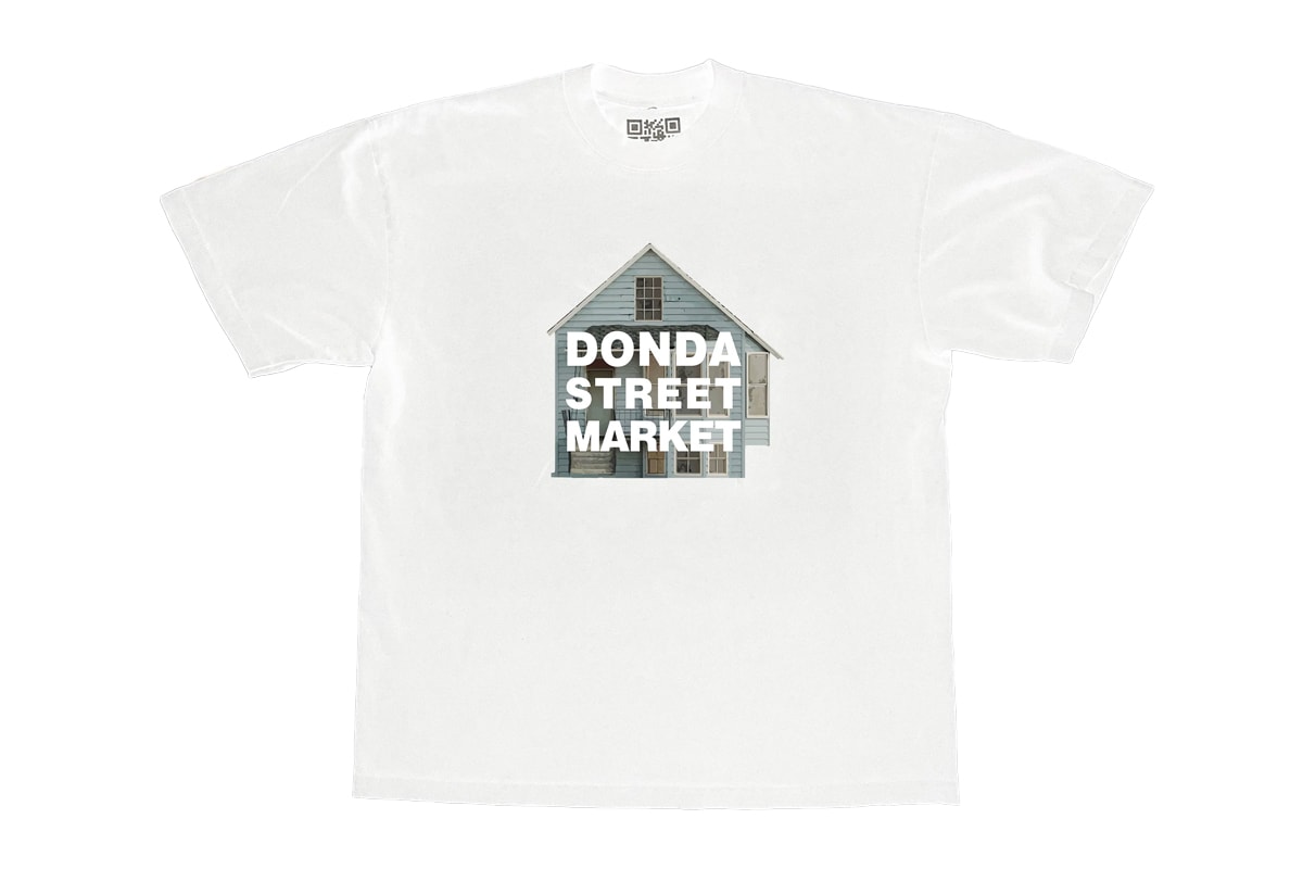 Kanye West 親自展示「DONDA STREET MARKET」T-Shirt 單品