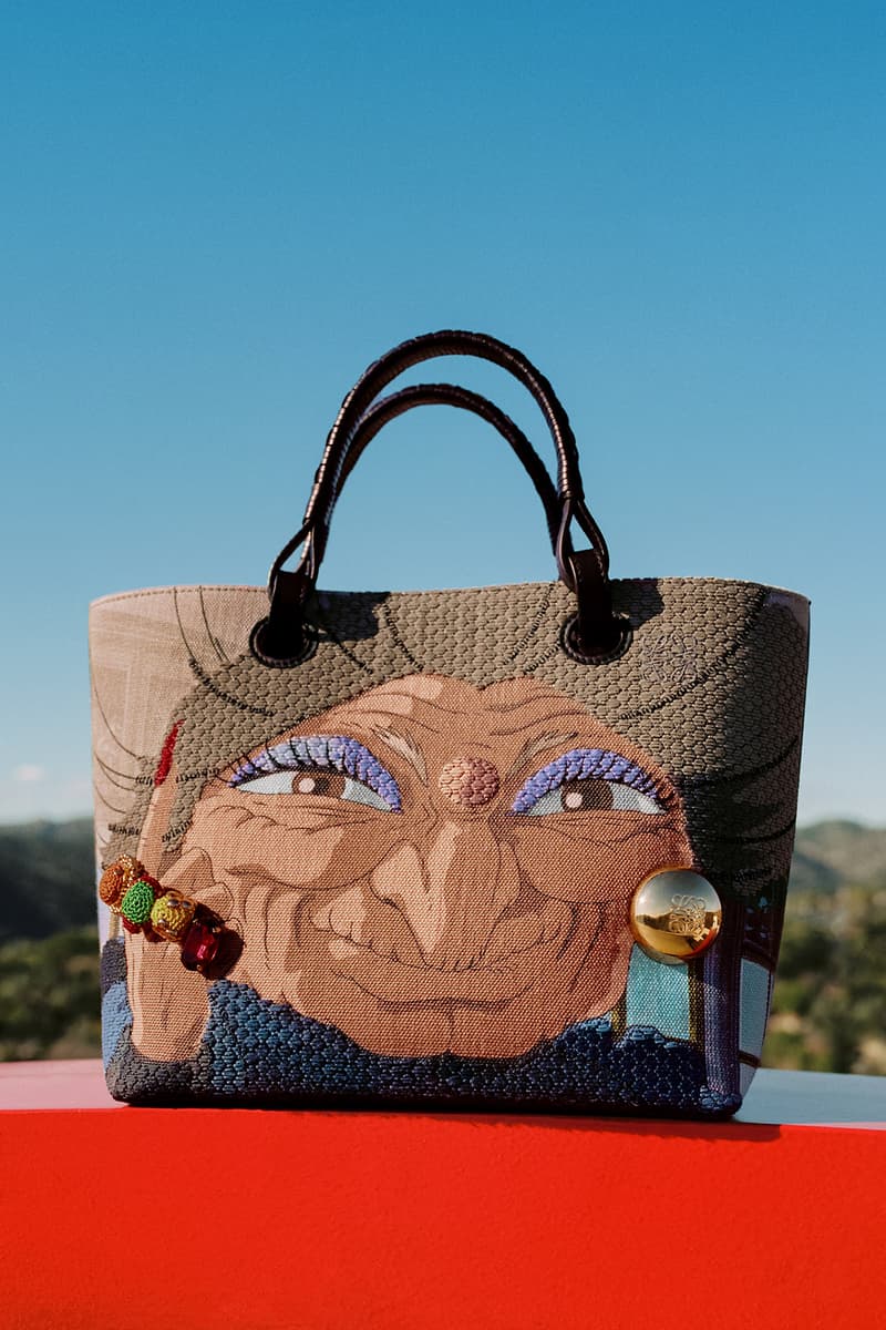 LOEWE x Studio Ghibli《神隱少女》最新聯乘系列正式登場