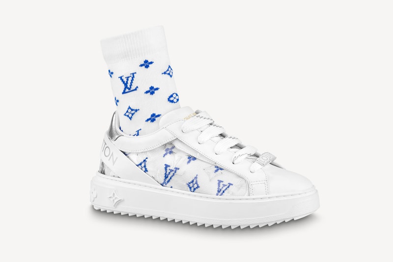 Louis Vuitton 推出最新透明款 Time Out 運動鞋