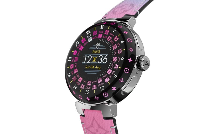 Louis Vuitton 發表全新第三代 Tambour Horizon Light Up 智能錶款