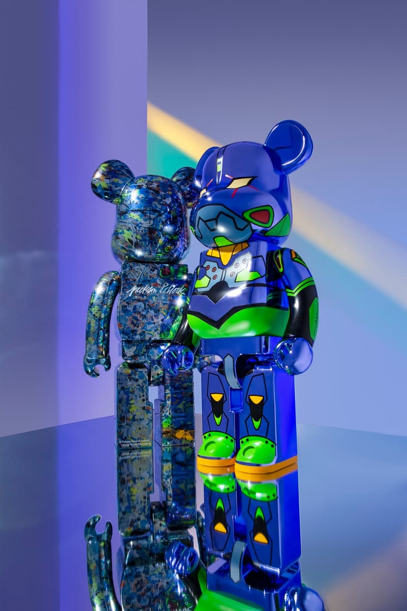 Medicom Toy 攜手《新世紀福音戰士》及 Jackson Pollock 打造最新聯名 BE@RBRICK