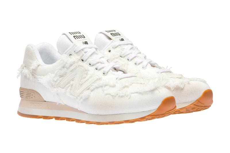 Miu Miu x New Balance 574 聯乘鞋款要價 $695 美元正式開放預購
